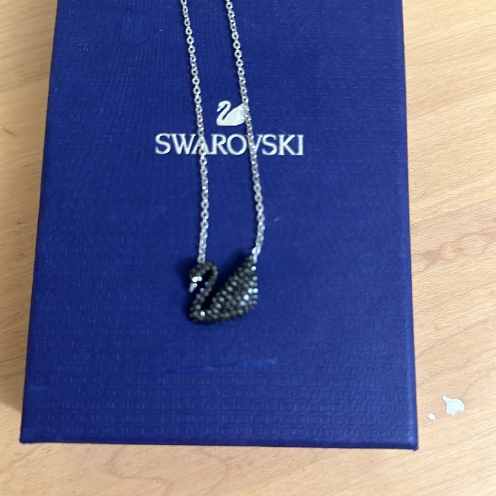 Swarovski Swan Necklace